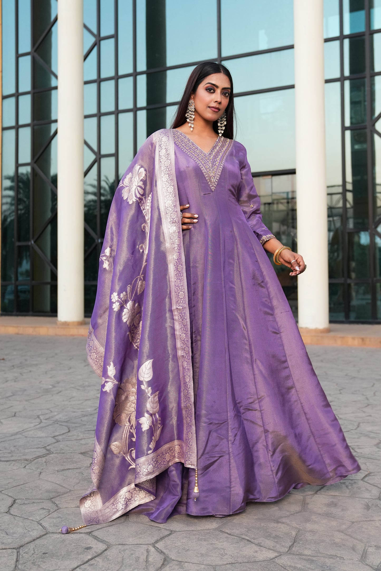 rosy-purple-color-sequence-embroidery-work-designer-lehenga-choli