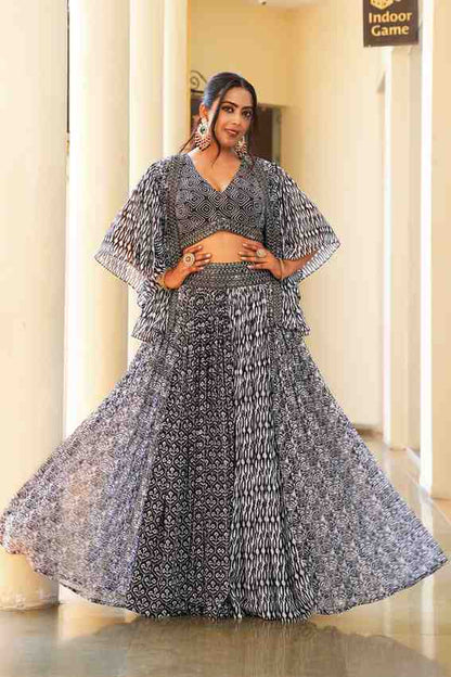 gray-color-real-mirror-work-designer-lehenga-choli-for-wedding-function