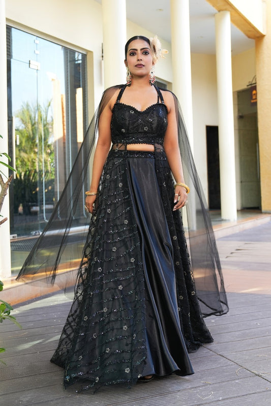 black-color-embroidery-sequence-work-designer-lehenga-choli