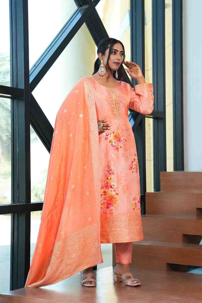 peach-color-embroidery-crush-work-ruffle-style-lehenga-choli-for-any-function