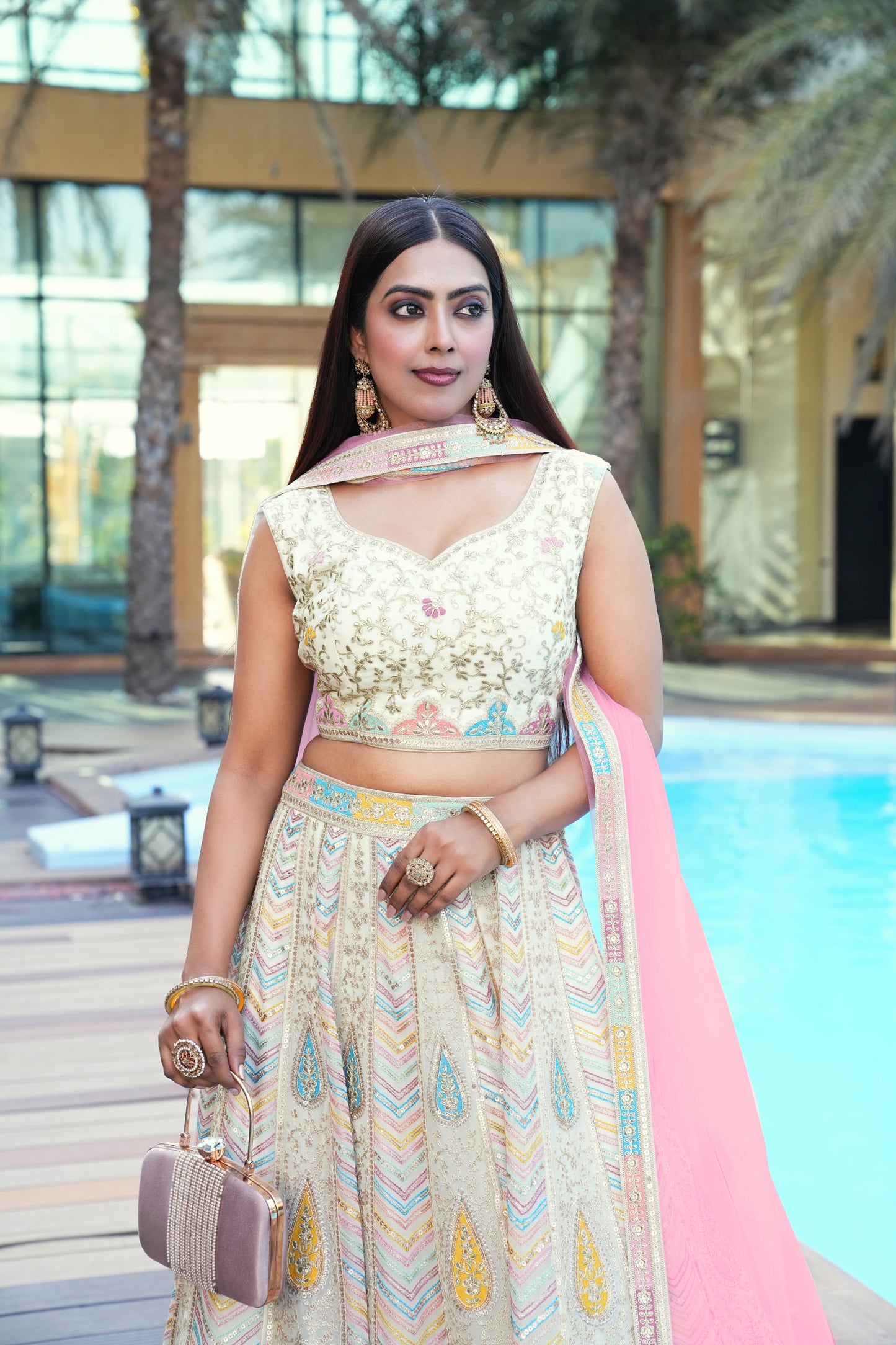 pink-color-embroidery-sequence-work-designer-lehenga-choli