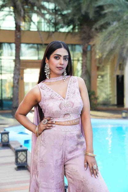 shadding-pink-color-sequence-thread-work-designer-wedding-lehenga-choli-for-wedding-function